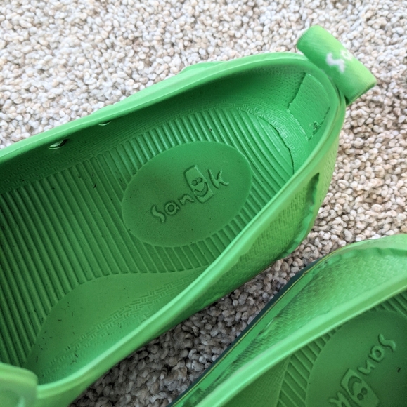 Kids Green Sanuk Lil Walker Water Slip on shoes - Picture 5 of 5